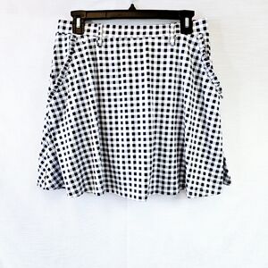 Jayebird Gingham Print Golf Skort size Medium